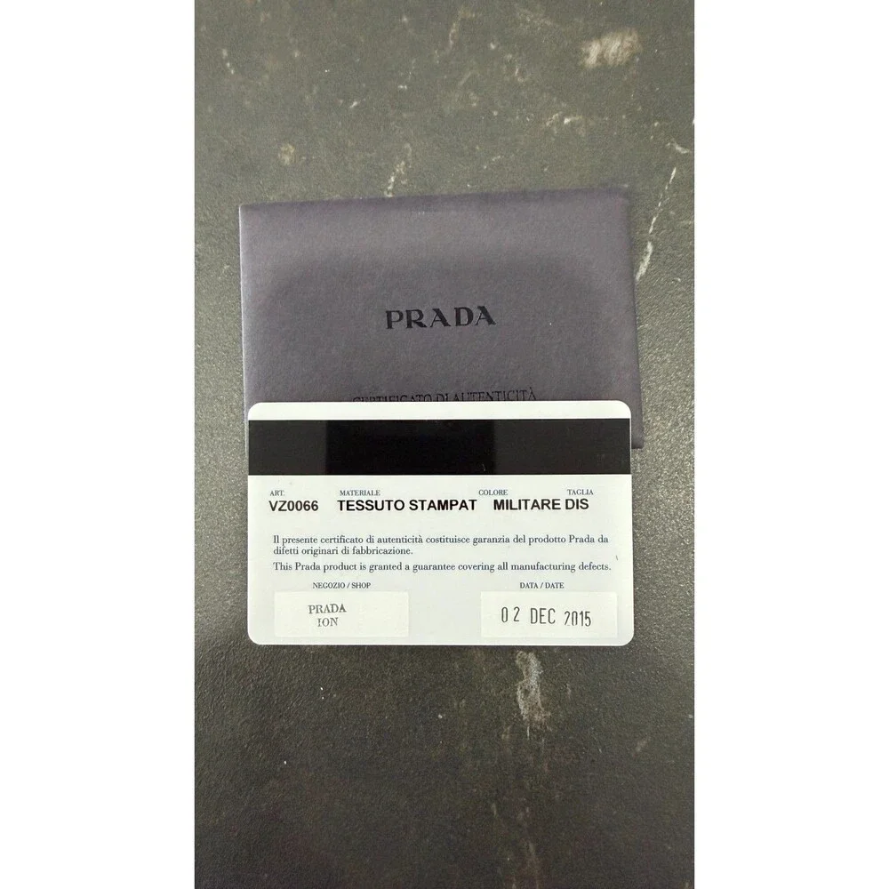 Prada authentic backpack